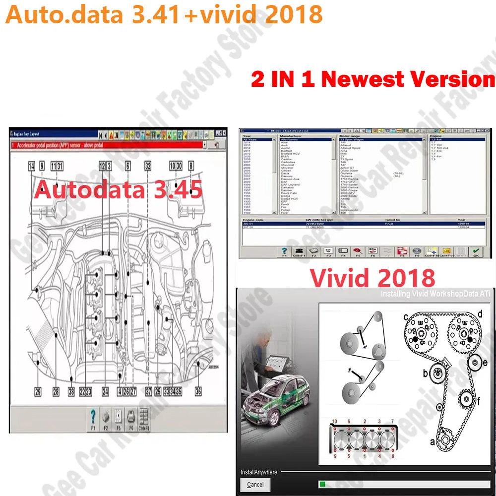 

Vivid 2018 Workshop DATA Atris-Technik Parts Catalog + Autodata 3.41 Polish Language Car accessories tools wiring diagrams data