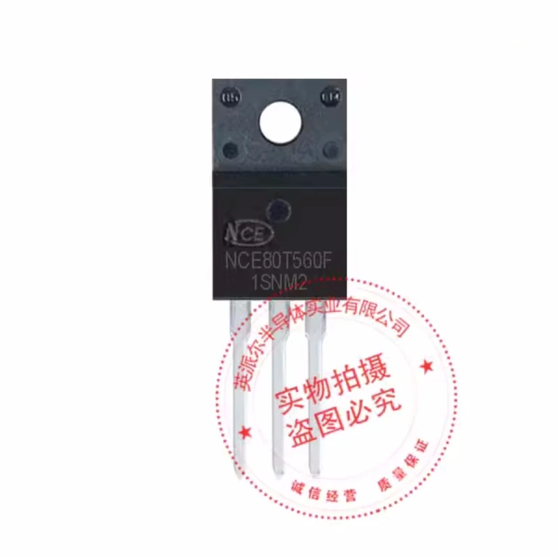 

New Original 10Pcs NCE80T560F TO-220F 800V 9A MOSFET Field-effect Transistor Good Quality