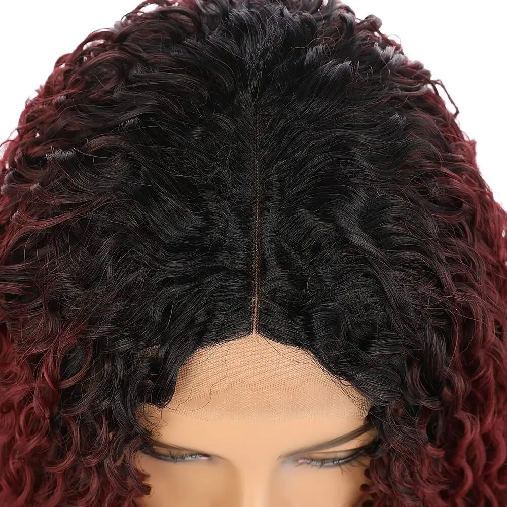 23 Inch Kanekalon Futura Synthetic Hair Curly Lace Front Wig