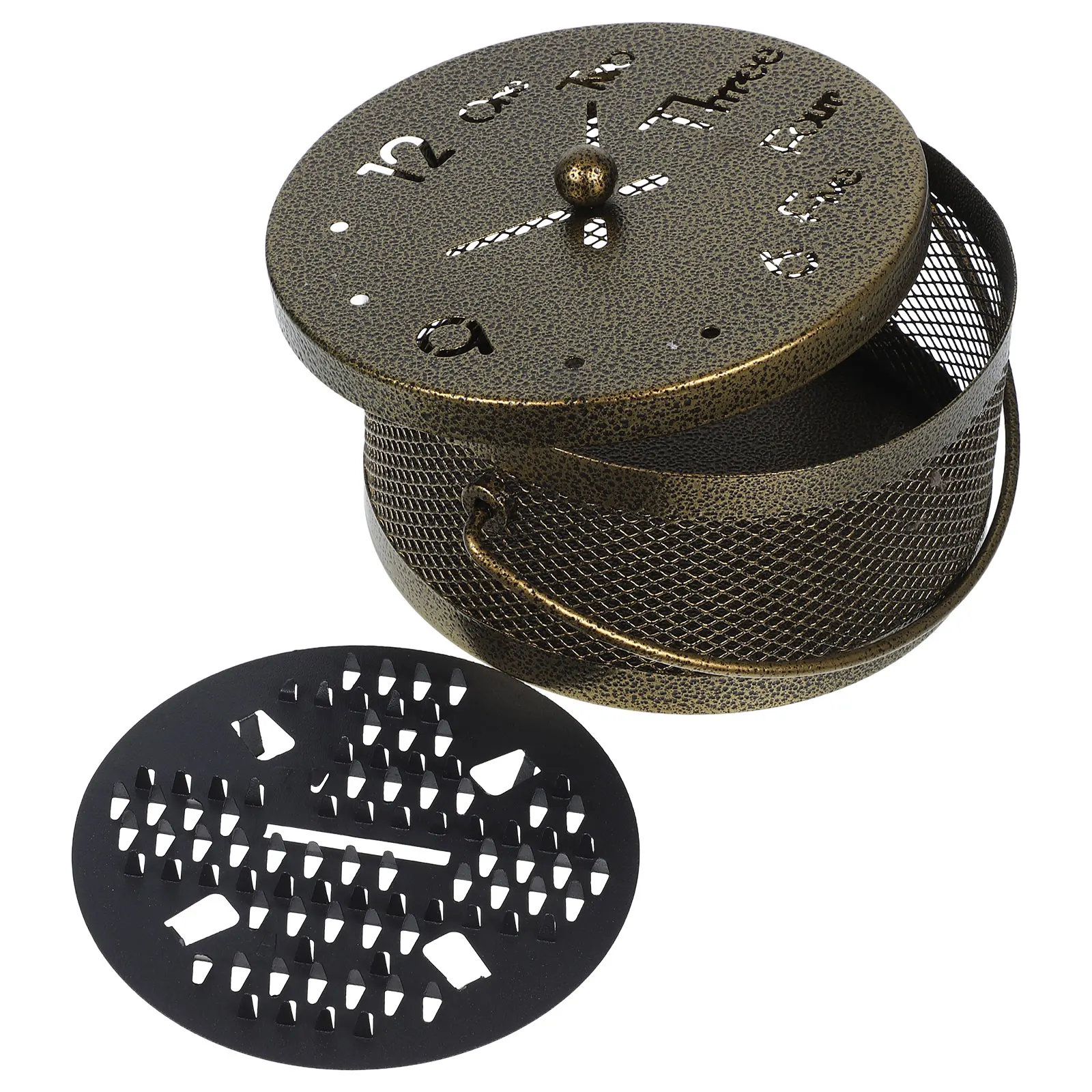 

Tray Holder Incense Burner Bracket Portable Iron Aromatherapy Hanging