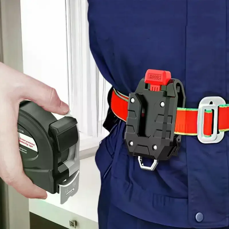 Advanced Digital Measuring Tape with Quick-hanging Belt Hook, Perfect for Men.