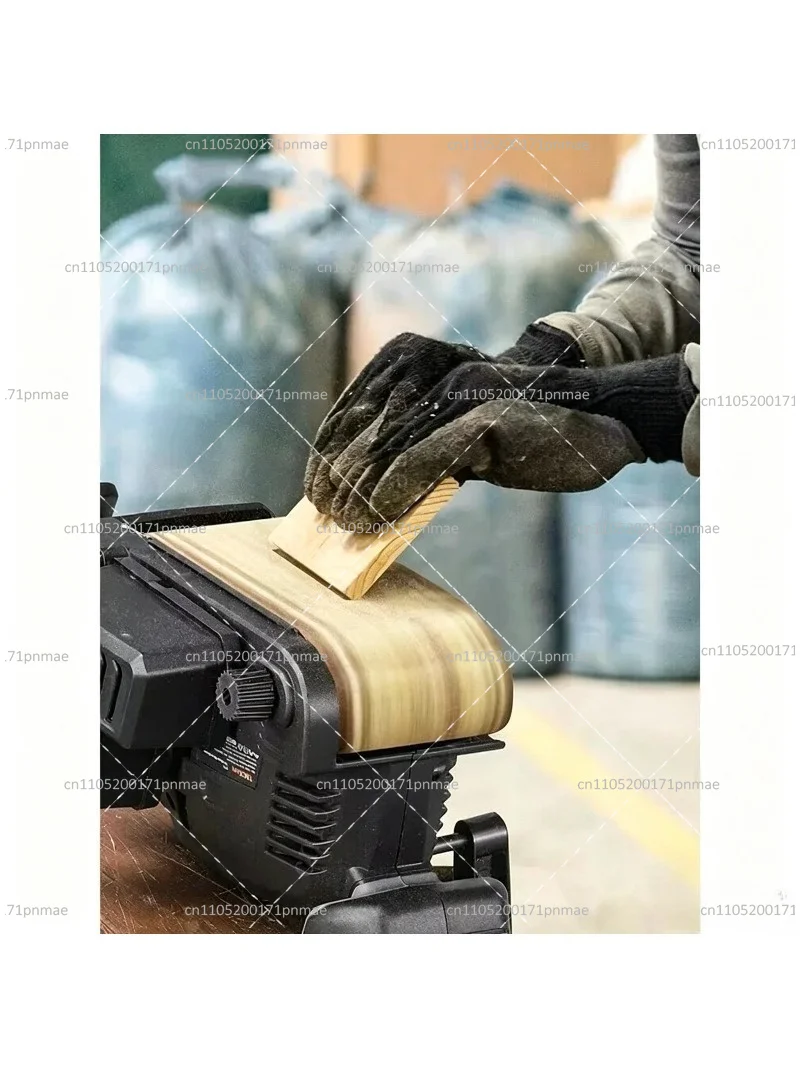 Electric Belt Sander Variable Speed Power Sander Copper Motor Grinder Polishing Grinding Tool for Woodworking
