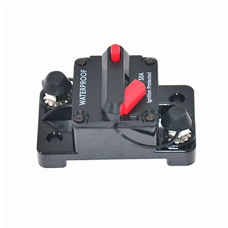 

50A Amp Автомобильный Аудио Морской Лодка Аудио Автоматический Выключатель DC 12 В/24 В