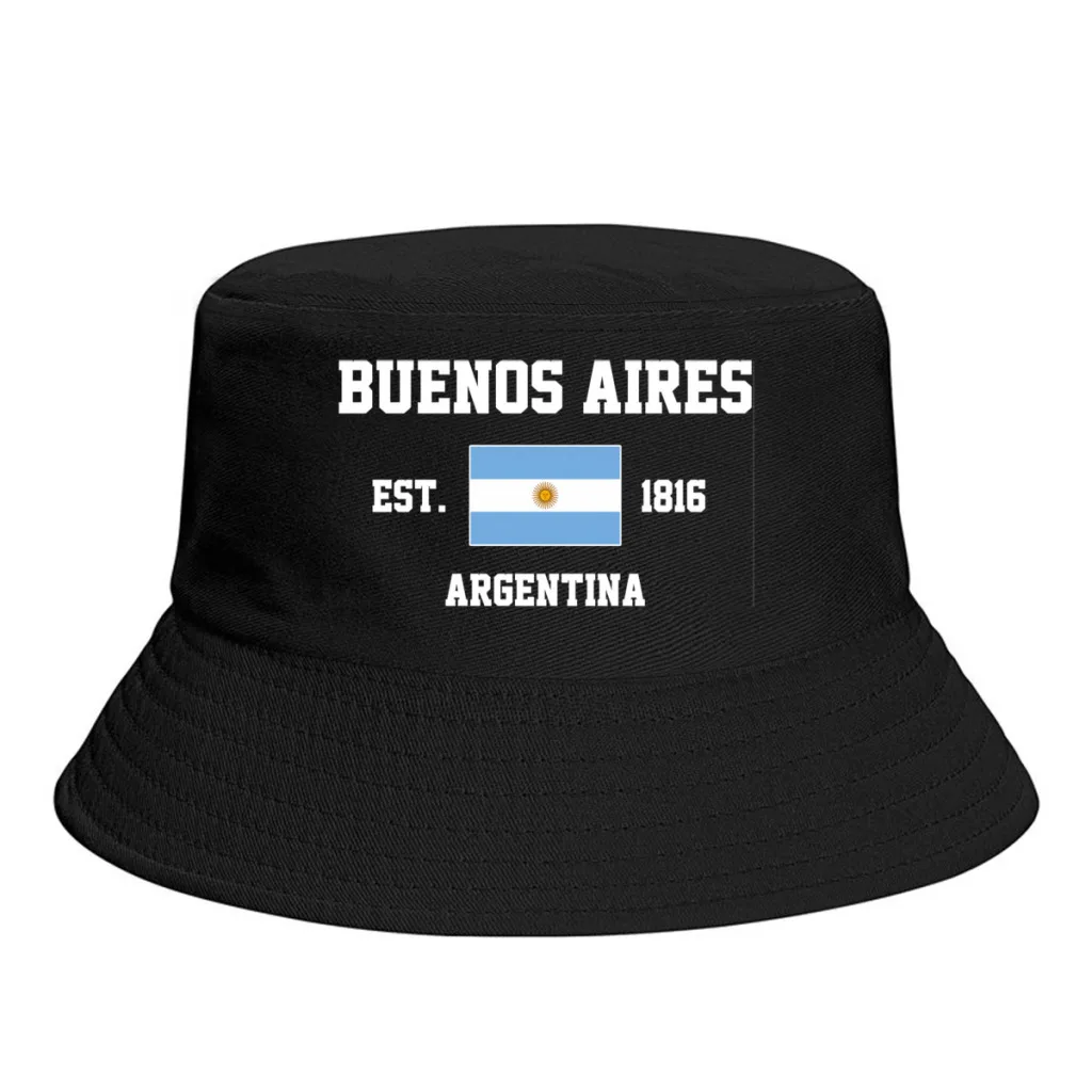 Панамы Аргентина Эст. 1816 Эмблема Буэ Aires Флаг Солнцезащитный козырек Прохладные уличные летние рыбацкие шапки Рыболовная шапка Панамы Аргентина Эст. 1816 Эмблема Буэ Aires Флаг Солнцезащитный козырек Прохладные уличные летние рыбацкие шапки Рыболовная шапка