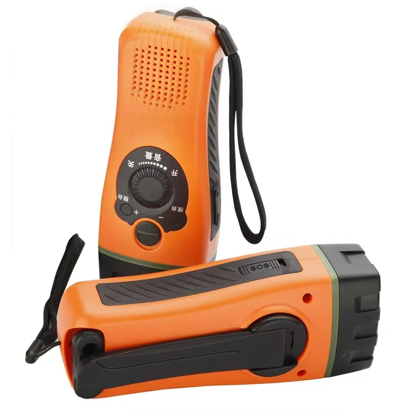 Solar Radio Hand Crank Radio Multifunction Generator Emergency Weather Picnic Fishing Camping  portable radio