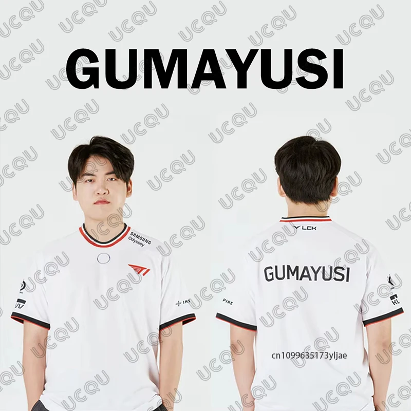 2025 LOL T1 2nd موحدة جيرسي جامعة الأساطير MSI بطولة العالم فاكر تنفس التدريب تي شيرت الرياضة الاطفال/الكبار بلايز #5