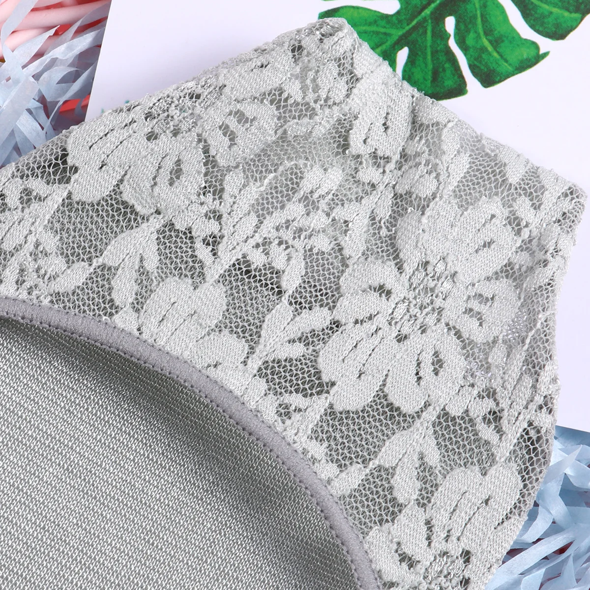 

2 Pairs Lace Rubber Insole Half Sole Skid Resistance Pads High Heel Mat Non Slip Shoe Foot Care Tool For Women Gray