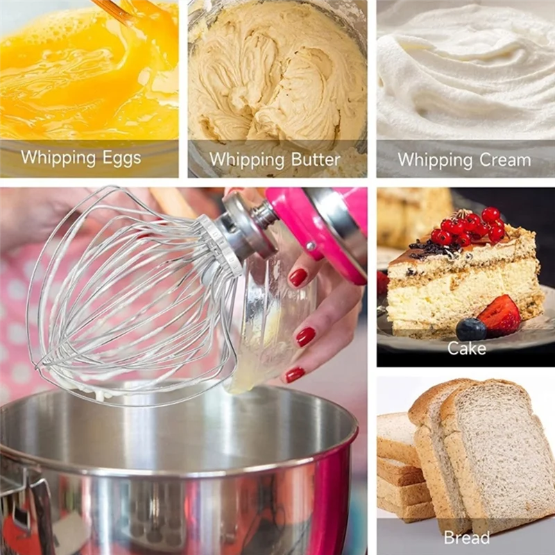 

ABLN-A6HB Wire Whipping Accessories Are Suitable For 7QT Desktop Mixer Grinder Accessories
