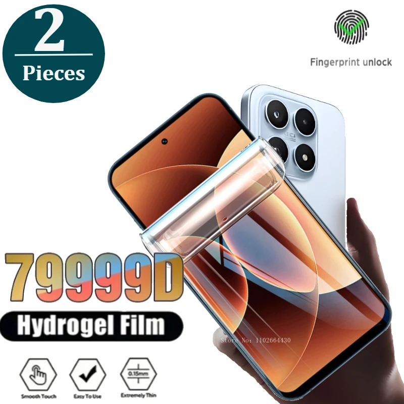 

2 шт. гидрогелевая пленка с полным покрытием для Xiaomi 17 Pro Max 15T Защитная пленка для экрана Xiaomi 17 15 Не стеклянная мягкая пленка для Xiaomi 17 Pro