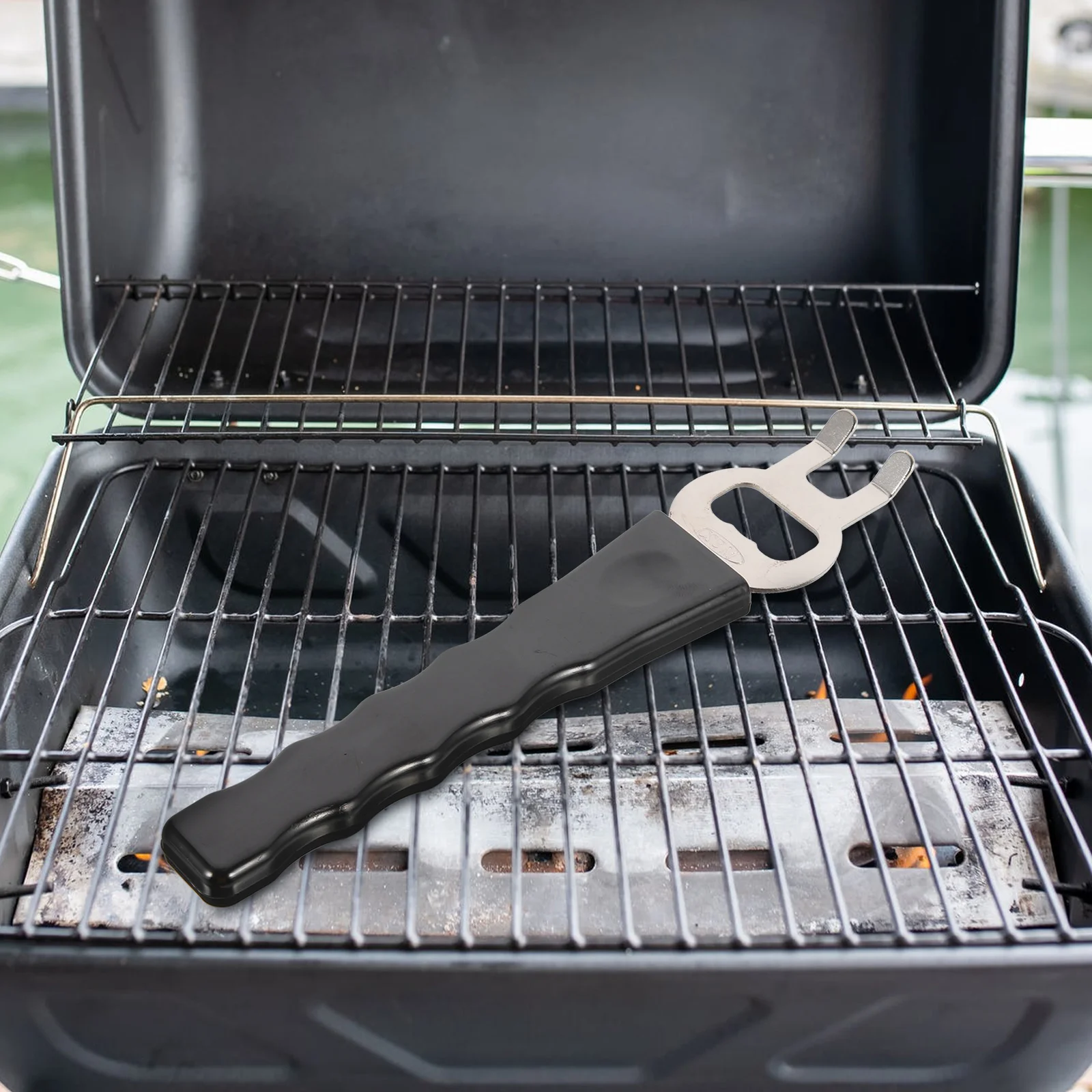 

Bakeware Starter Kitchen Tools Gadgets Grills Barbeque Lifter Gripper Bbq Grabbers Anti-hot Plate Charcoal Korean