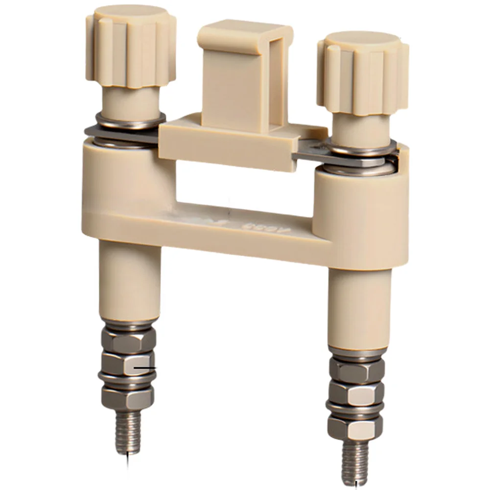 for All Copper JY1-2 Terminal Block 4pcs 660V 24A Rated for 2.5mm2 Sections with Secure Double Foot Mounting for