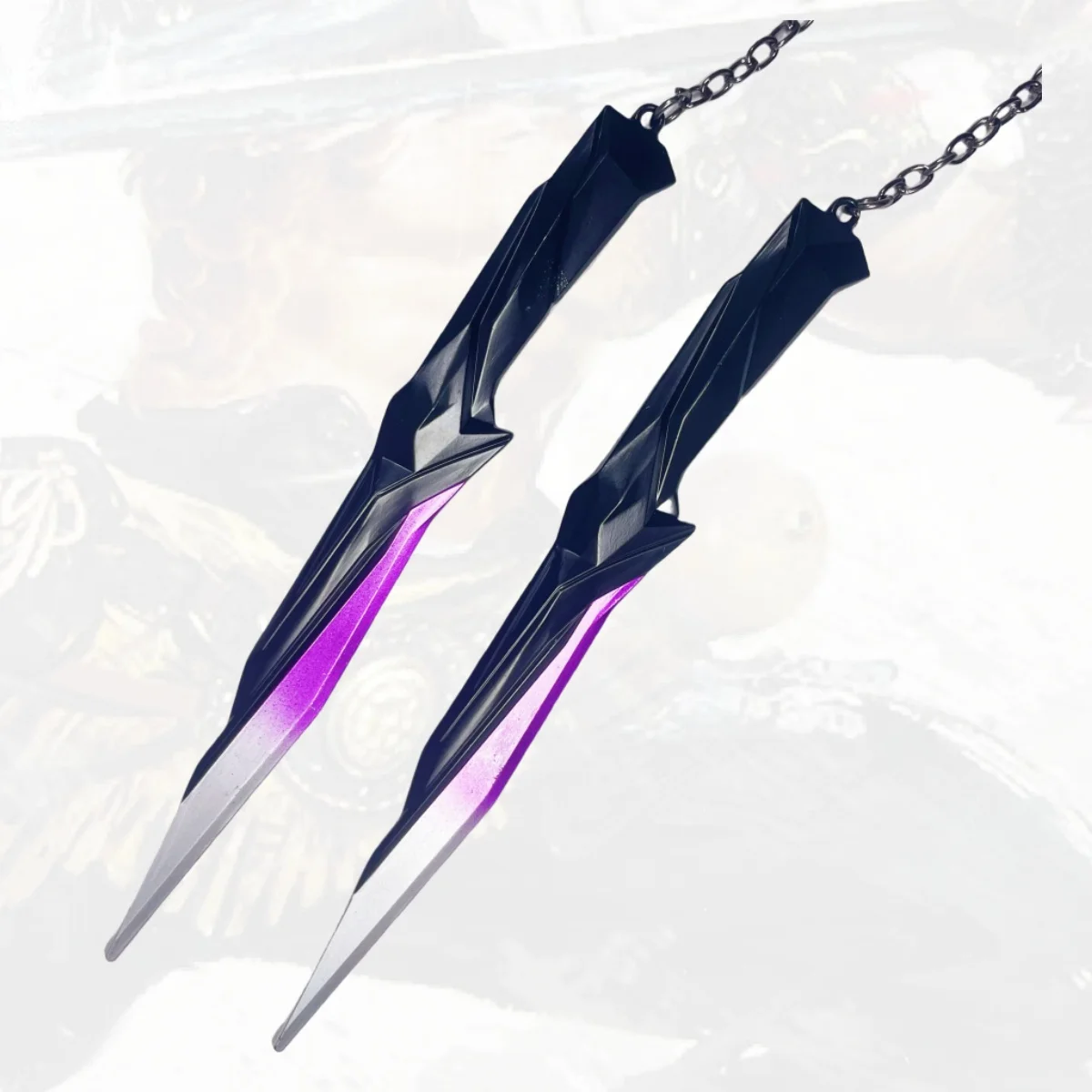 6.3 polegada valorant singularidade metal katana espada original samurai ninja faca japonês katana sabre cosplay acessórios prop brinquedo