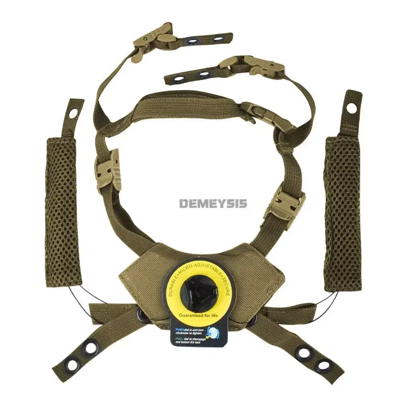 Shooting Helmet Hanging Strap Adjustable Team Wendy Helmet Hanging Suspension System Hunting CS Tactical Helmets Inner Pads