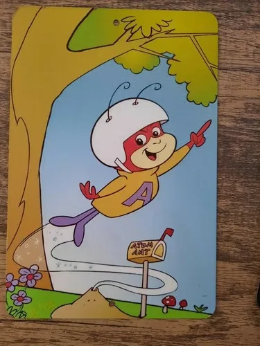 Atom Ant Hanna Barbera Classic Cartoon  Metal Wall Sign