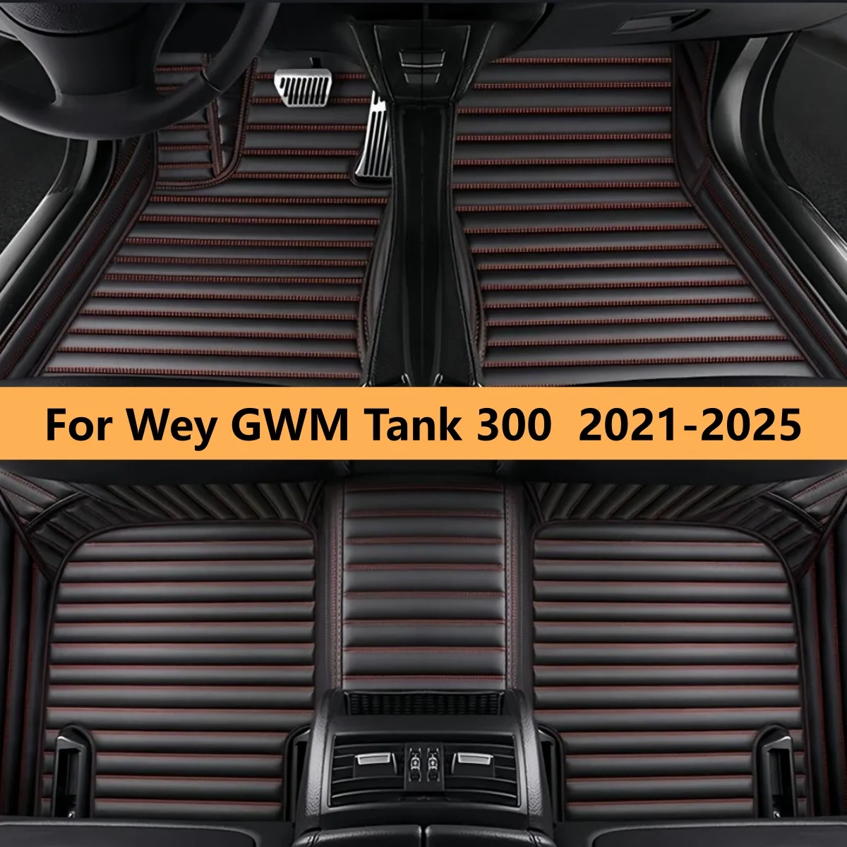 

Car Floor Mats For Wey GWM Tank 300 2021 2022 2023 2024 2025 Floor Mat Car Mat Accessories Interior