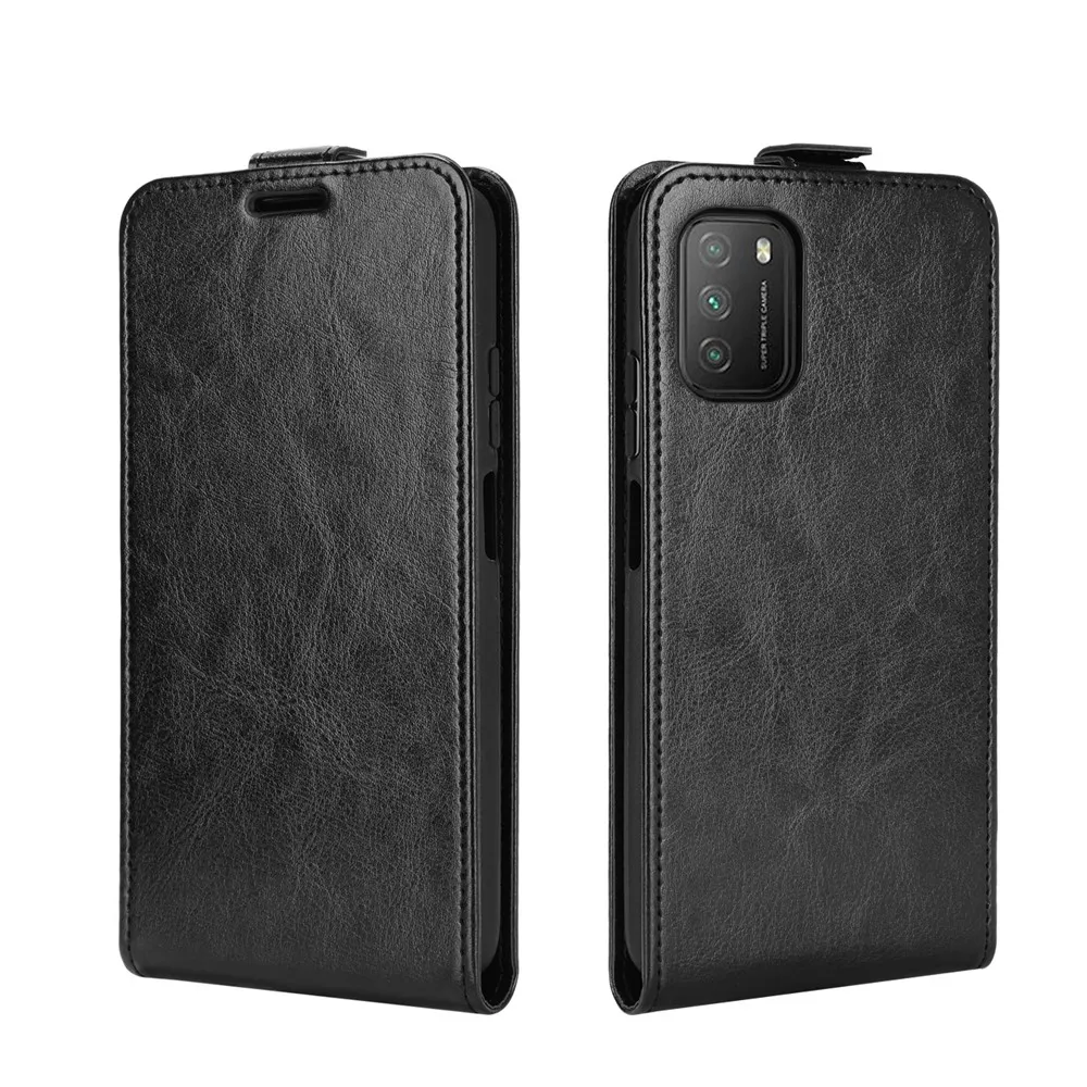 For Xiaomi POCO M3 Mi Case Flip Vertical PU Leather Case Cover Card Slot Magnetic For POCO X3 Pro NFC F3 GT M4 5G M2 F2 F1 X4