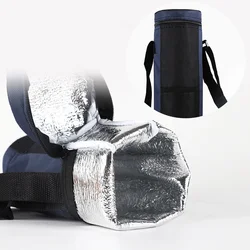 Bottle Warmer Insulation Bag Aluminum Film Insulation Cup Cover Water Kettle Oxford Cloth Circular IcePack Folding Thermos Cover