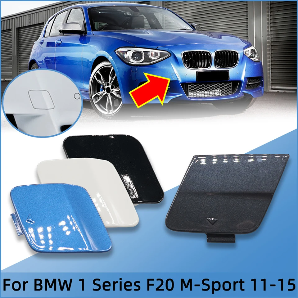 Bumper Towing Hook Eye Towing Hook Shell Cover Cap For BMW 1 Series M-Sport F20 2011 2012 2013 2014 2015#51118053828 51128053826