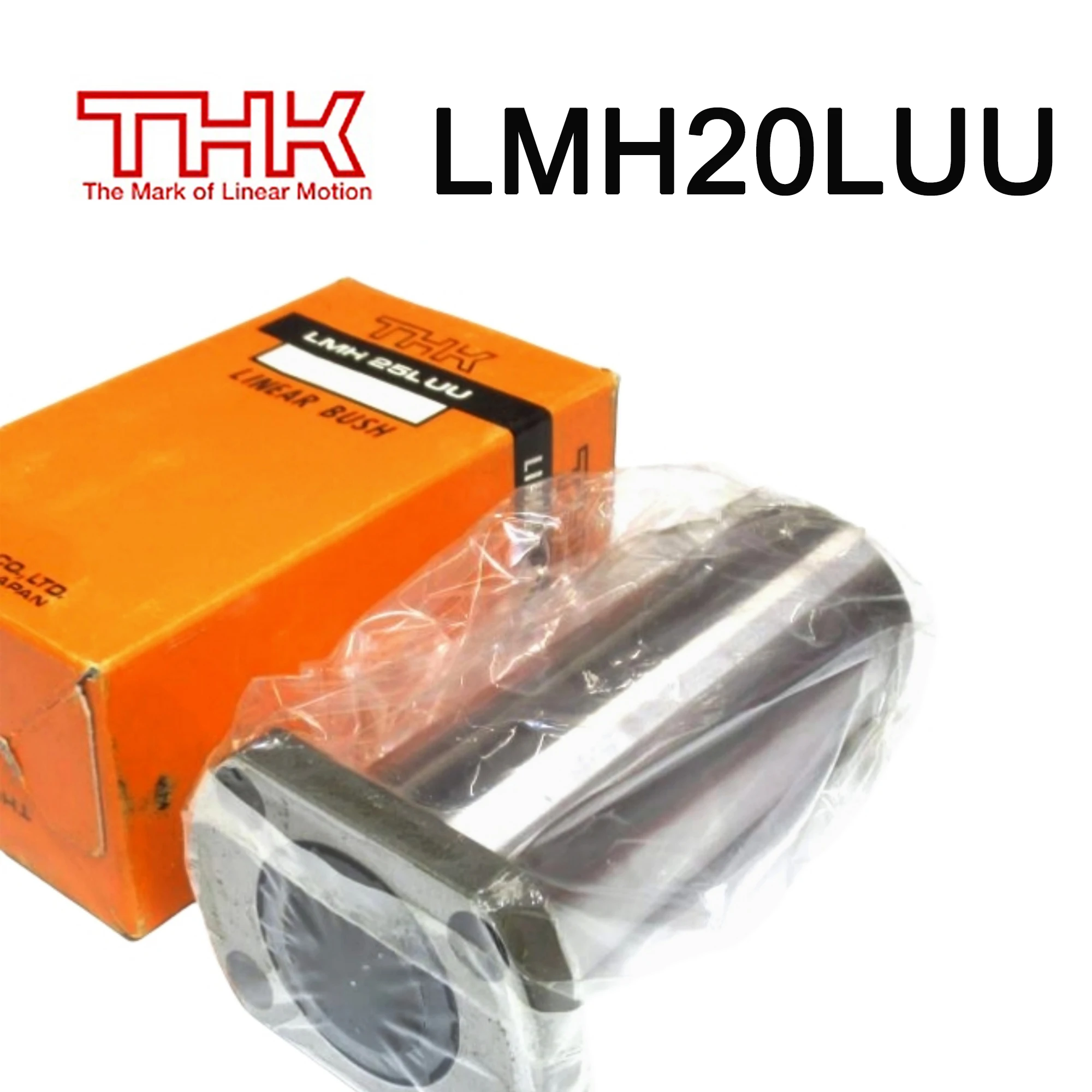 THK Linear Bushing LMH20LUU LMH20L for 3D Printer CNC Actuator Spindle Guides for Robot Lathe Shaft