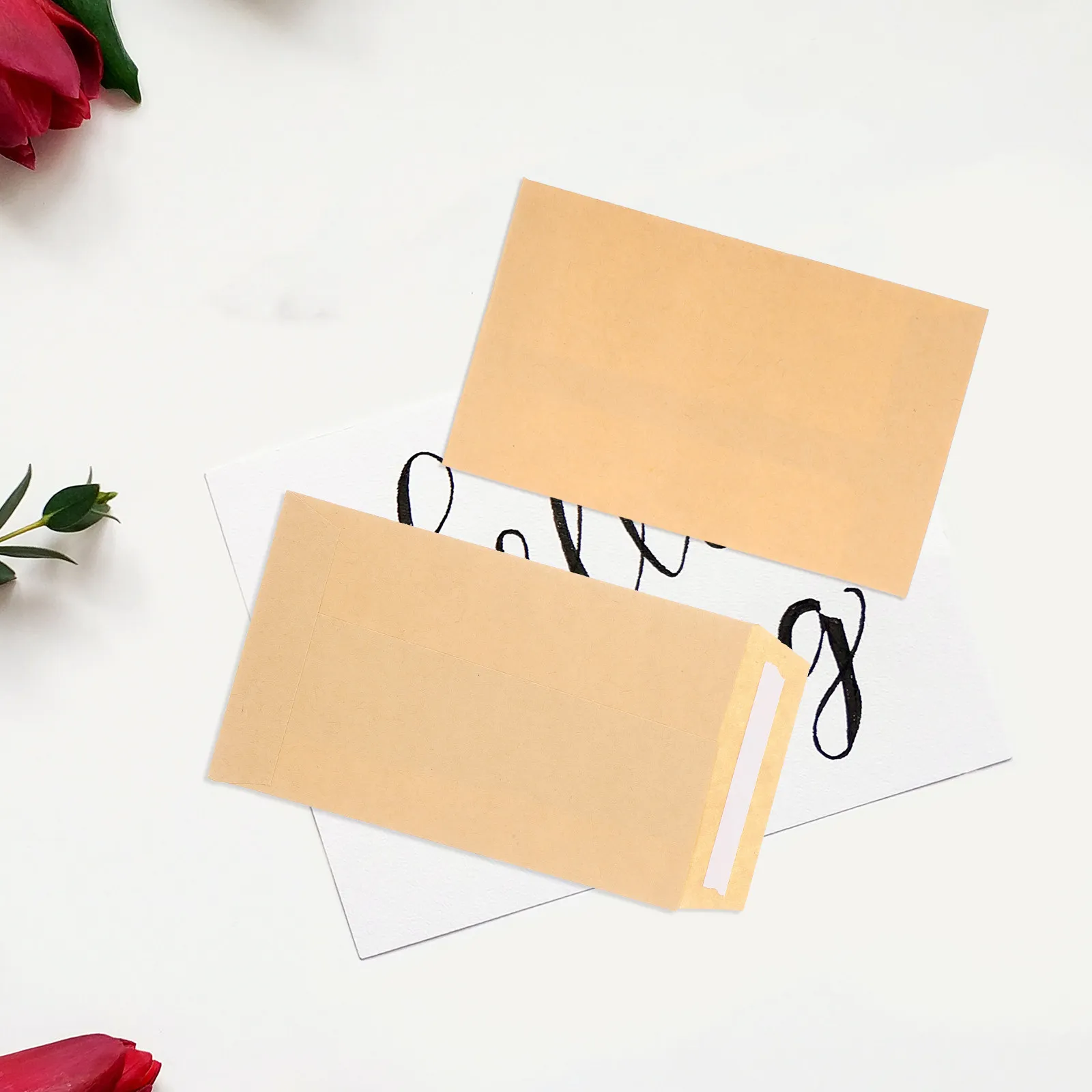 

100Pcs Multi-Use Cash Envelopes Budget Storage Wallets Adhesive Paper Envelopes for Savings Challenge Money Organizer Pouch