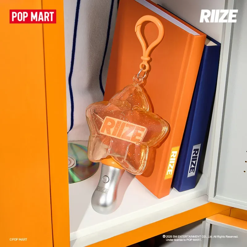 POPMART RIIZE Memorable Picks Series Glowing Pendant Blind Box Original Toys Guess Bag Mystery Box Doll Anime Figure Ornament