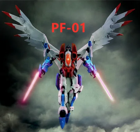 Auf lager tt transformation PF-01 red falcon pf01 starscream rote spinne modell action figur mit box