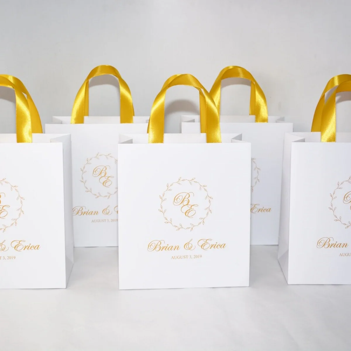 Gold Monogram Weddi… - image