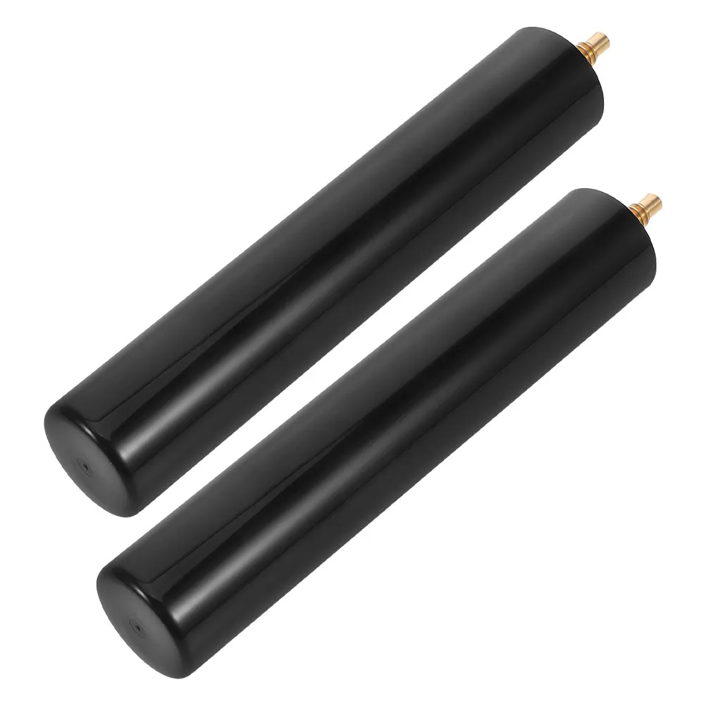 

2Pcs Billiards Cue Extension Rod Easy Attach Retractable Pool Snooker Cue Extender Precision Grip Billiards Club Extension Kit