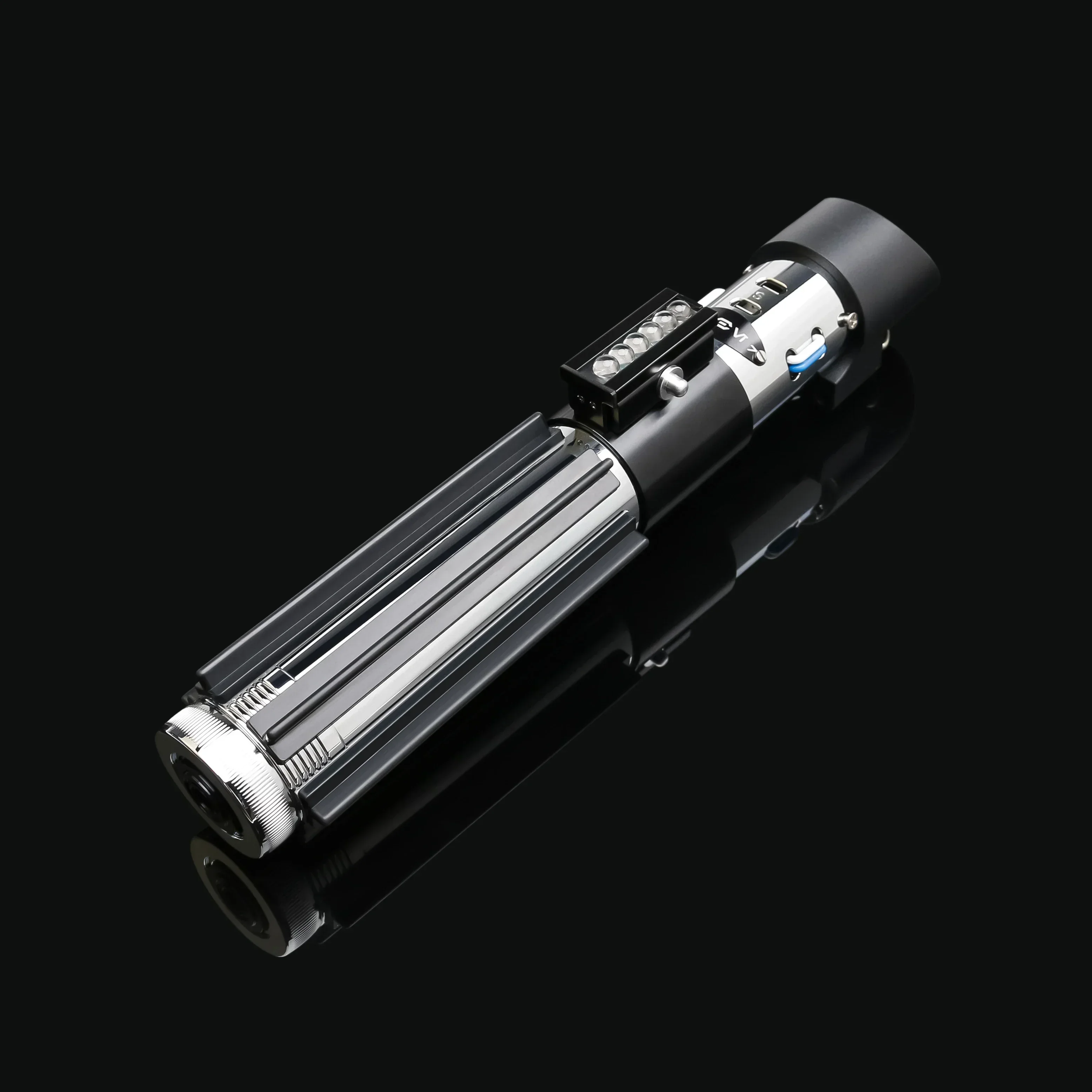 TXQSABER Darth Vader Neo Pixel Lightsaber Force Heavy Dueling Motion Control Smooth Swing Light Saber Infinite Color Changing