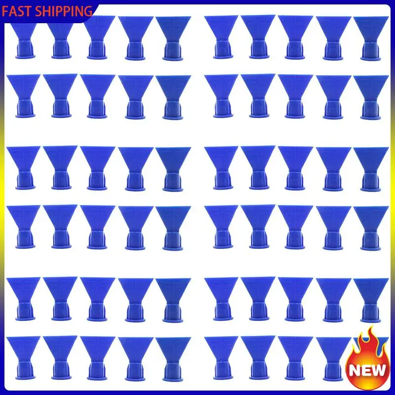 

Especial Wave Shape Silicon Cone For Cartridge Caulking Spare Part Nozzle Spray Tip For Sealant Dispenser Syringe Accessory 60Pc