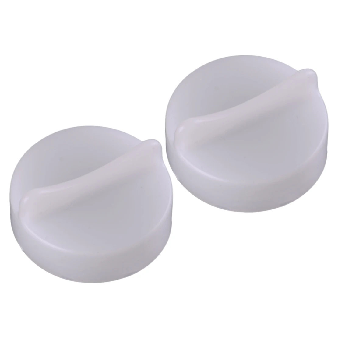 19109-PH1-620 2pcs Radiator Coolant Reservoir Tank Cap Fit for Honda Civic 2001-2005 CRV 2002-2004 White Plastic