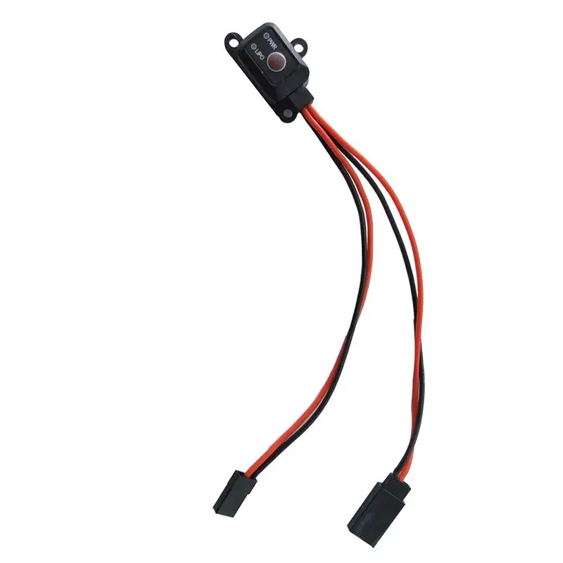 LALA Micro MCU Controlled Switch With On/Off Voltage Checking For Lipo, NIHM, Nicad Batteries In RC Car, Plane, Boat view 2
