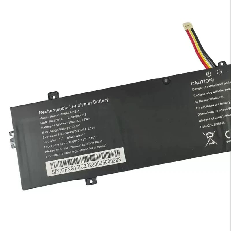 Imagem -03 - Bateria de Csmhy para Medion Akoya 4564843s1 E14304 Md63780 E15303 Md62063 Md62023 Md62113 Md62129 Md62130 Md62137 Md62284 Novo