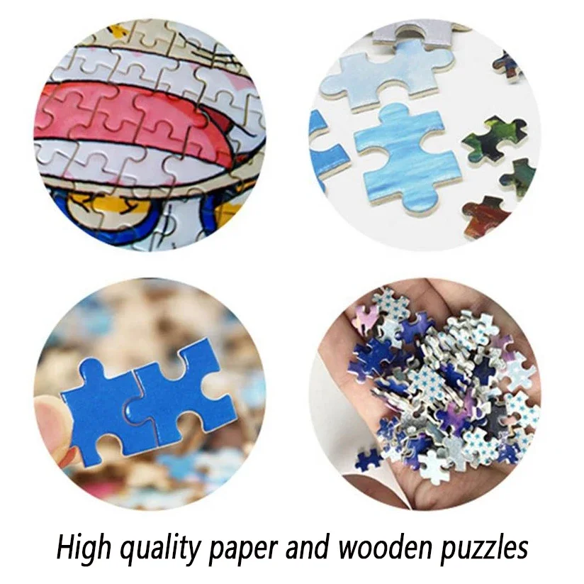 Puzzle Personalizzato con Foto, Puzzle di Alta Qualità con Immagine Personalizzata, Regalo per la Crescita del Bambino, Anniversario, Festival, Giocattoli Fatti a Mano