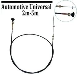 3.5-2m Heavy Duty Engine Stop Cable, Premium Quality Bowden Cable Wire Control Length Universal Fit For Cars Trucks