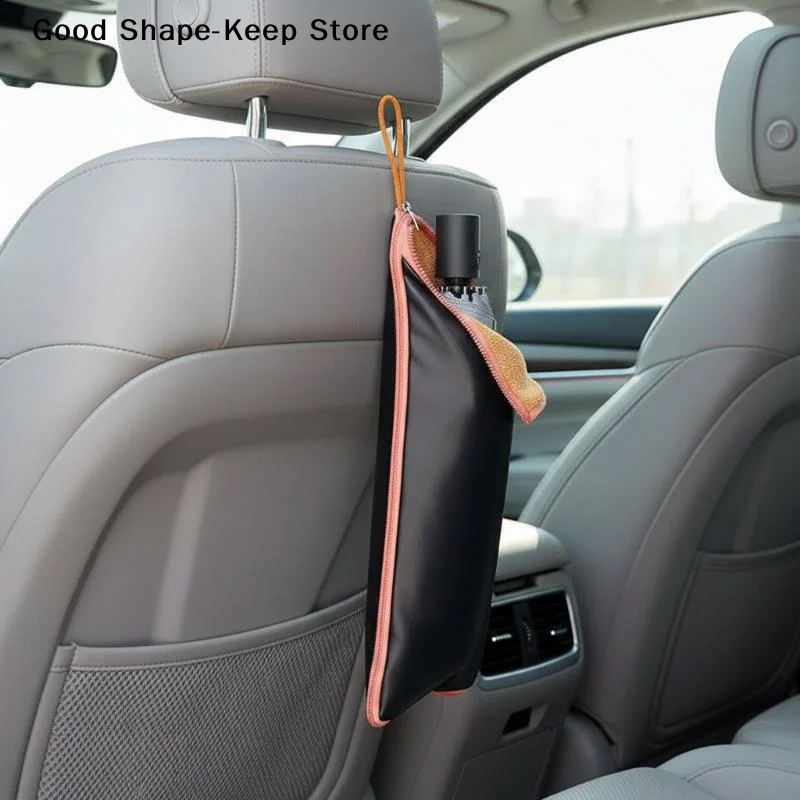 daily1PC Waterproof Oxford Cloth Umbrella Pouch With Absorbent Lining And Lanyard Perfect For Commute Travel Outdoor Use