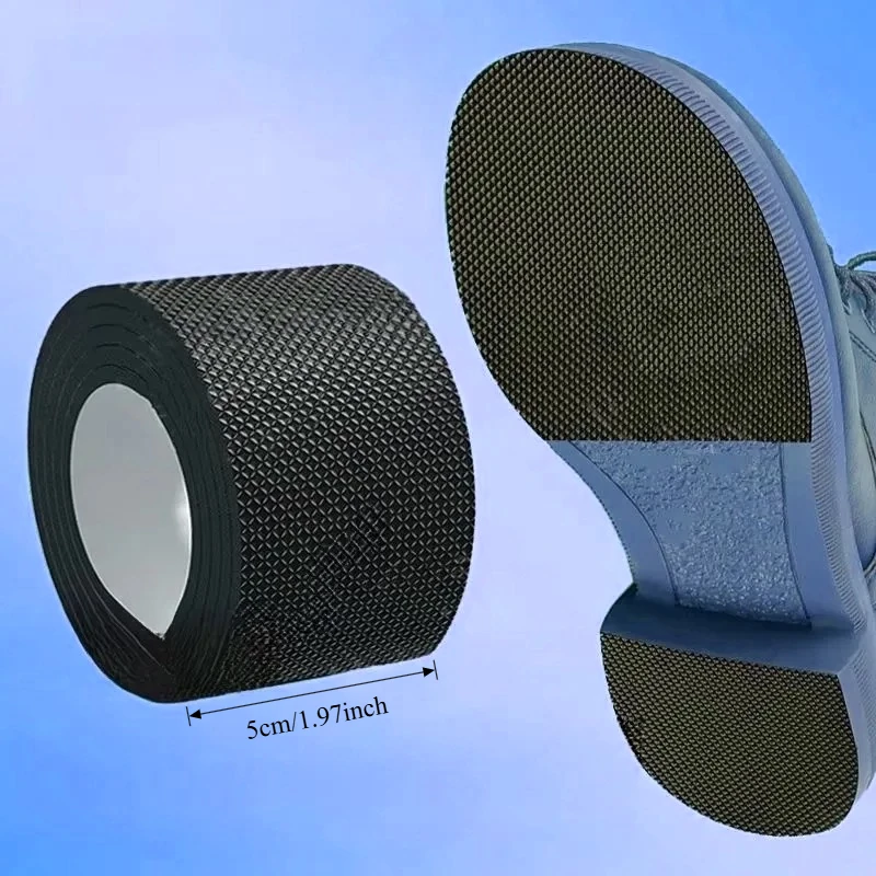 5cm~10cm 1Roll Thick Non-Slip Wear-Resistant Shoe Sole Sticker-Anti Abrasion Heel Quieter Sound-Canceling Chunky Heel Protection