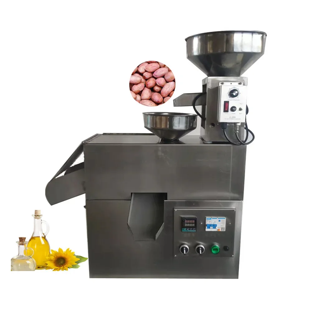 Hot Press Screw Oil Press Machine HJ-P52 Sesame Sunflower Rapeseed oil pressers oil extractor