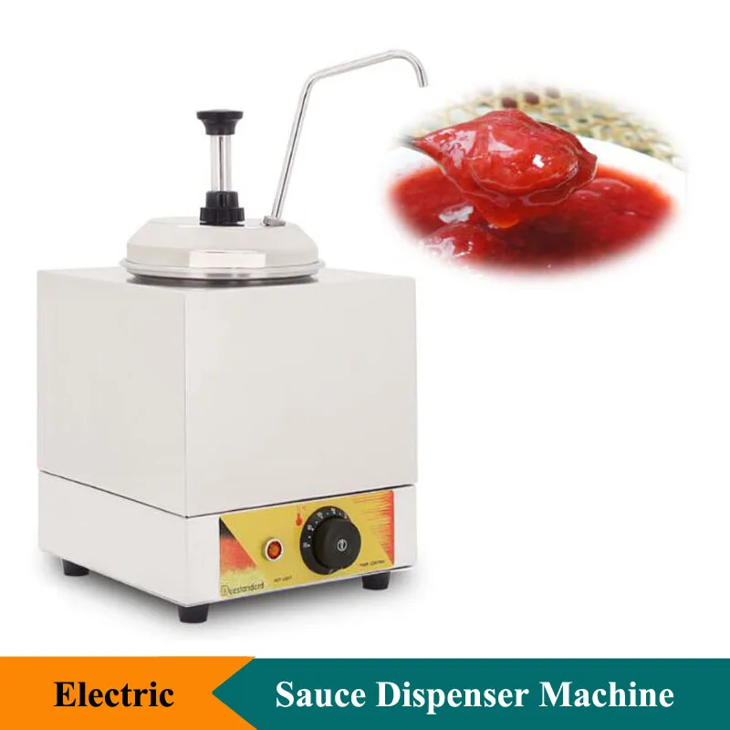 Electric Sauce Cooking Making Machine Stainless Steel Chocolate Heater Machine Electric Commercial Jam Sauce Dispenser Machine