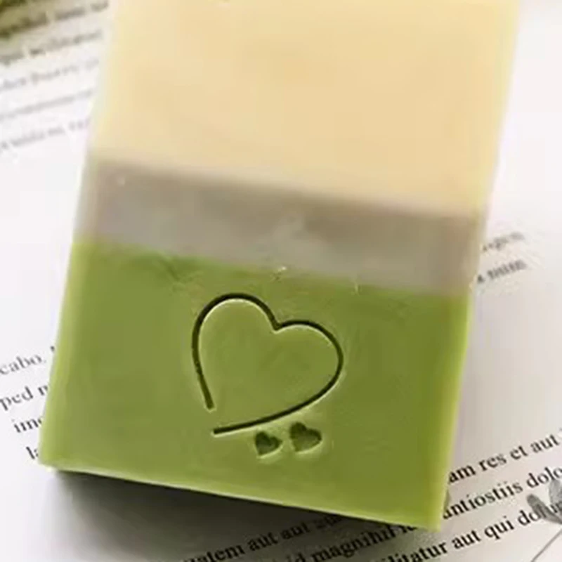 Handmade Soap Stamp Kits, Mini Heart, Moon, Star, Cloud Series, Seal Chapter for DIY, Soap Making Supplies, Tools, 30x30mm