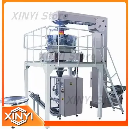 Collar Type VFFS Machine for Automatic Vertical Form Fill Seal Packaging Equipment for Granules Powders Liquids Food