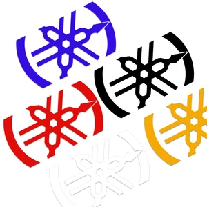 Motorrad -Tank -Logo Aufkleber, Yamaha R1 MT kompatibler Kleber 07 TMAX 560 NMAX XMAX 300 MT09 MT10 FZ6 R6 FZ1 R3 XJ6 FJR1300 9 Hauptumsatzbank für XJ6 - №4