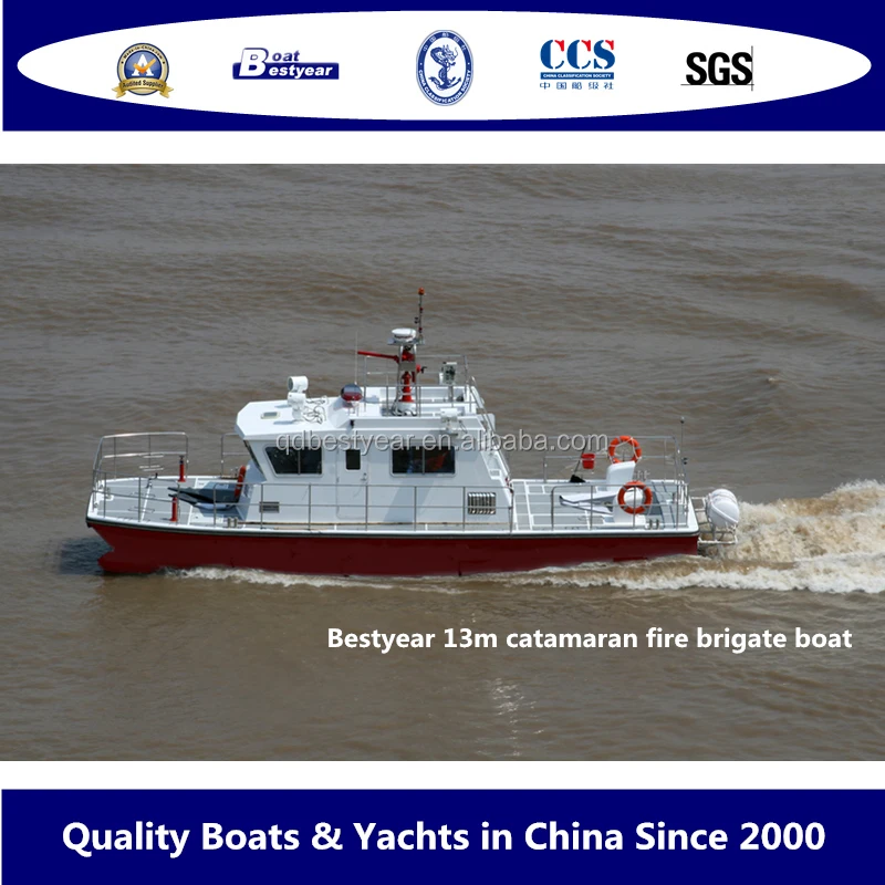 Bestyear 13m Catamaran Fire Brigate Boat