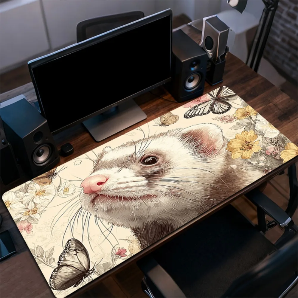 Hamster Butterfly Large Mouse Pad pk control 1 mousepad tapis de souris xxl mouse pad alfombra escritorio alfombrilla de mouse