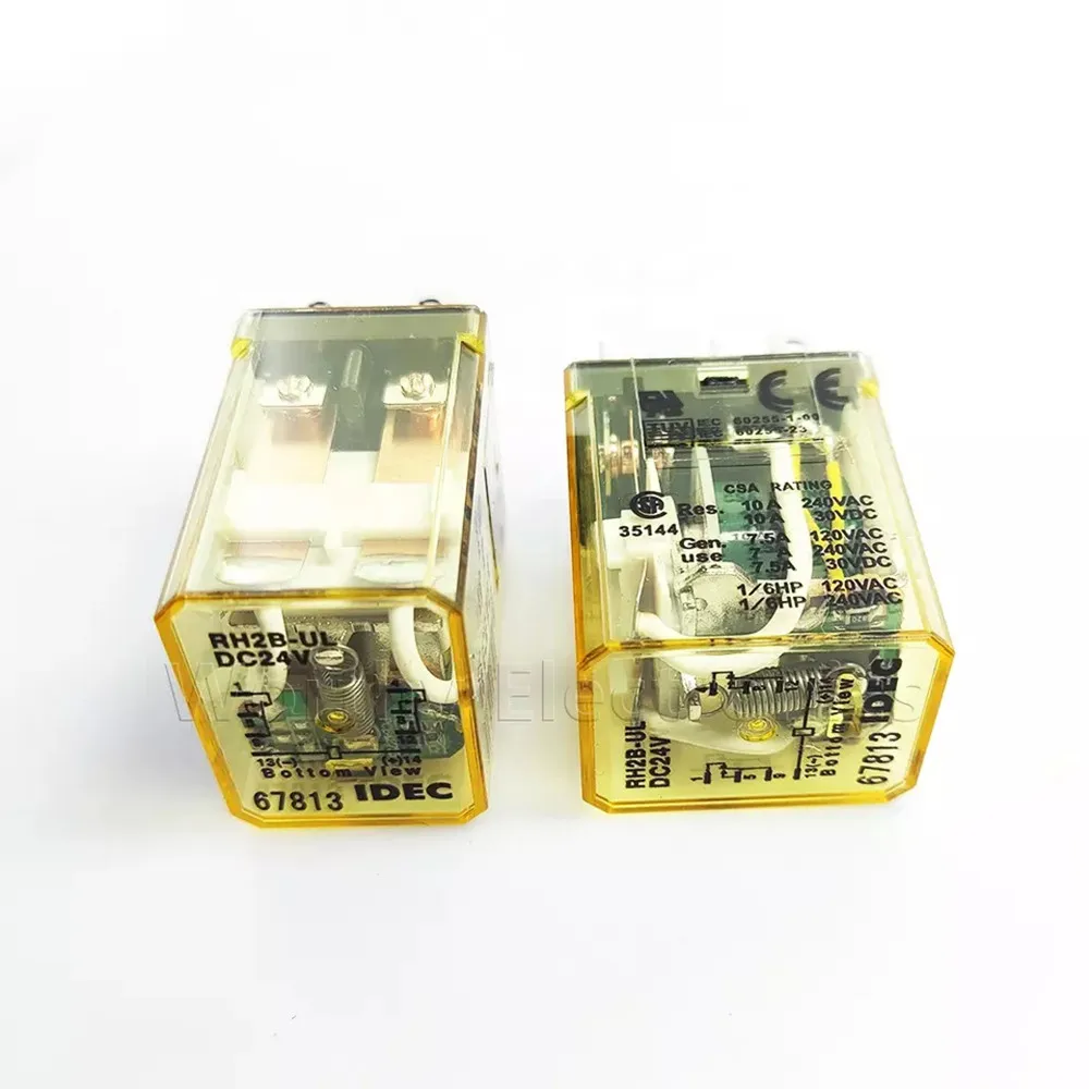 

Free Shipping 10PCS/LOT 24VDC 10A 8PIN Relay RH2B-UL