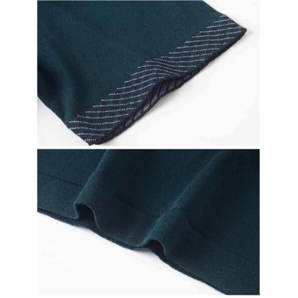 Men's Short Sleeve Knitted POLO Shirt Y2K Streetwear Casual Lightweight Summer Fashion Male T-Shirt Knitwear for Men