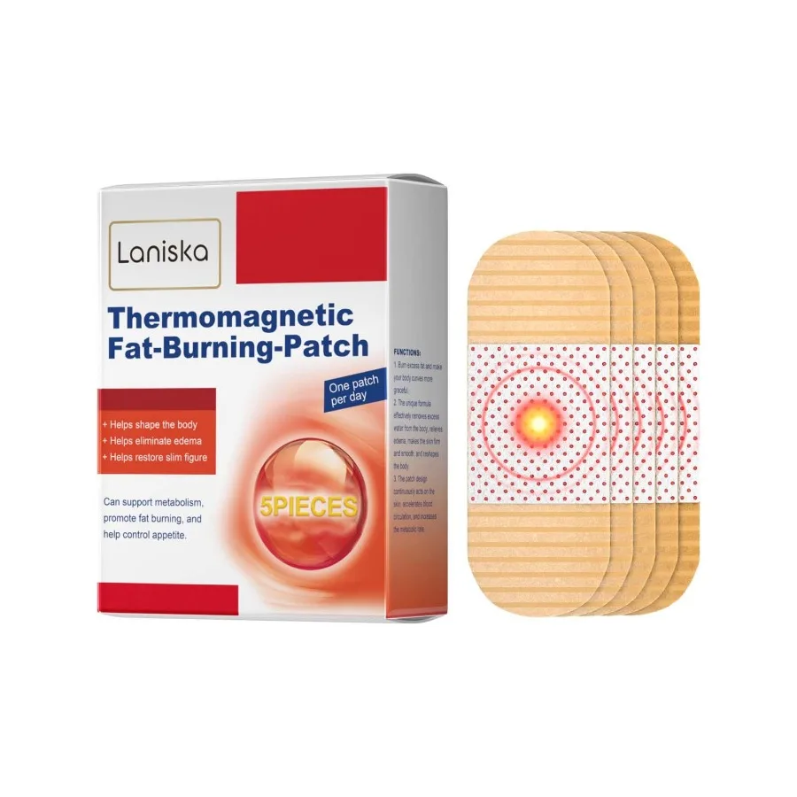 Laniska Body Beauty Patch erhöht die Körperelastizität, leicht straffendes Hautform-Linienpflegepflaster
