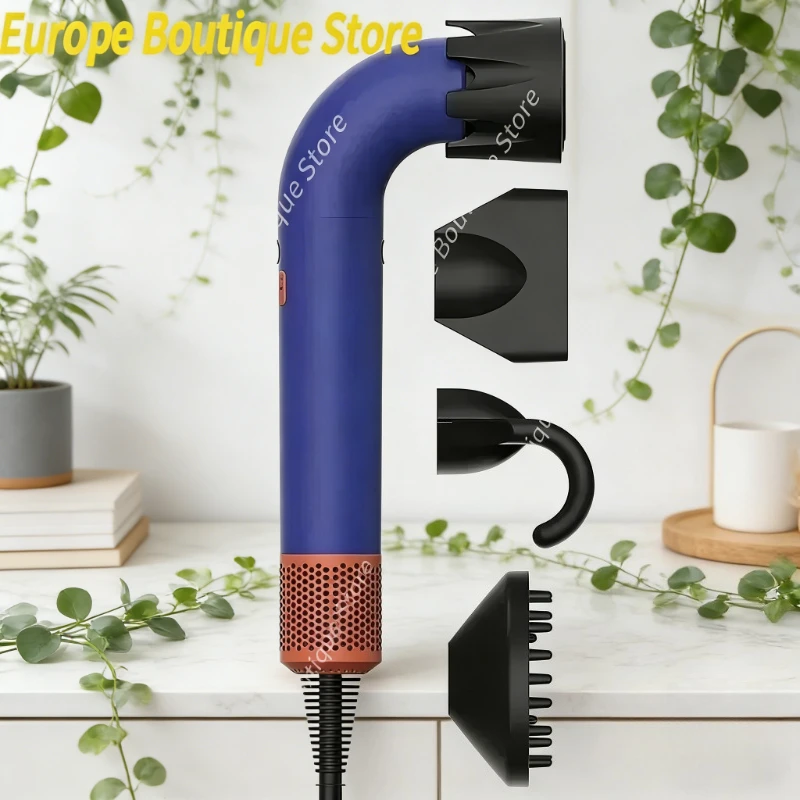 

Professional Hair Dryer with Negative Ion Function Fast Drying Electric Blow Dryer Portable Hair Styling Tool for Home Salon