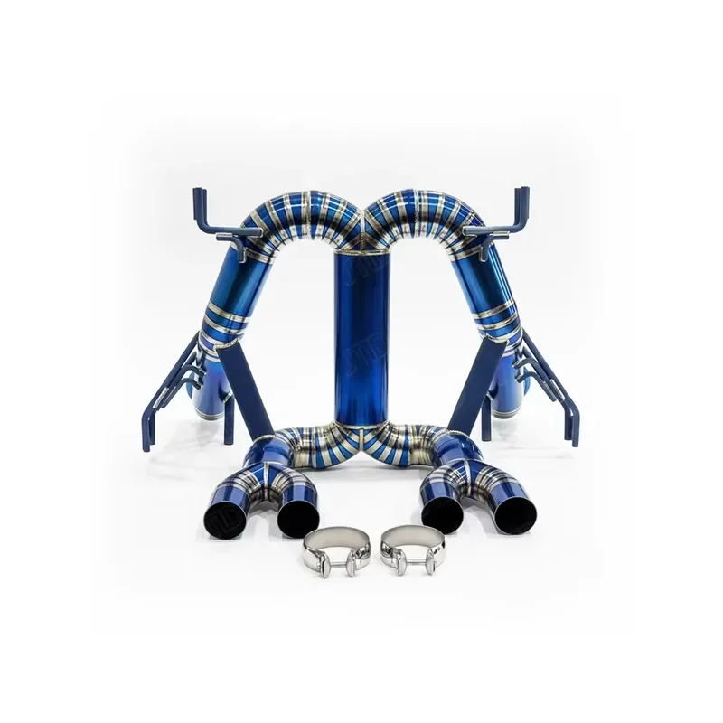 Premium Valvetronic Catback Exhaust System for Lamborghini Revuelto V12 Original Valve Compatible Aluminum Alloy Muffler