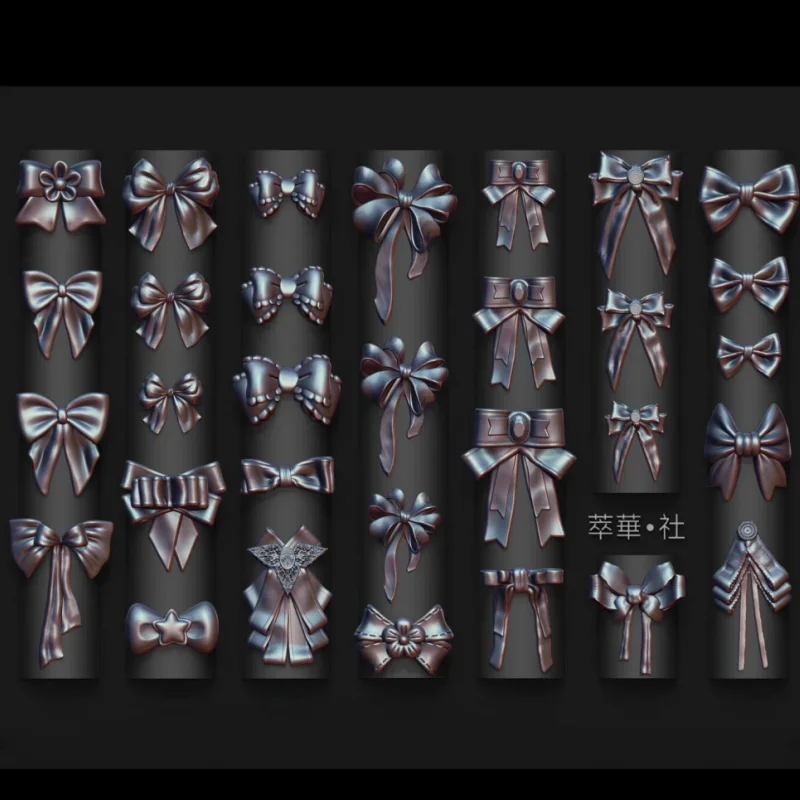 1 Stück Silikon-Nagelform, Cyberpunk, kleiner Arzt, Spielzeug, dunkle Schlange, Vorlage, exquisite dreidimensionale Dekoration, DIY-Nagelform – Detail 6